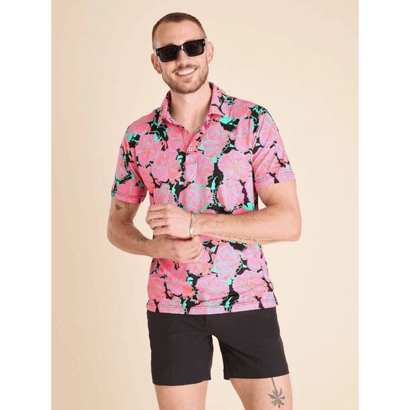 Chubbies Performance Polo L Bio-Luminiscent NWT - Picture 1 of 6